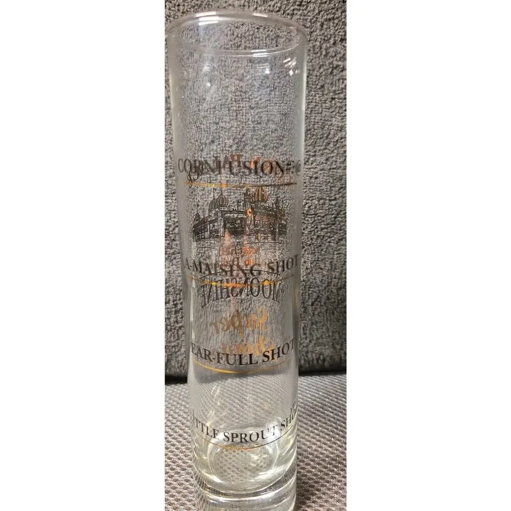 Corn Palace Mitchell SD Moonshine Super Shooter Shot Glass 7.5in Tall